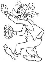 kolorowanki Goofy do wydruku malowanka Disney numer 62